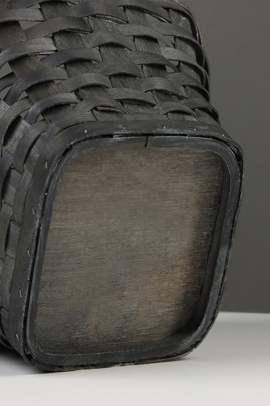 Набор корзин плетёных, 3 шт., 28×28×16 см, 23×23×14 см, 18×18×12 см, ива, серая Набор корзин плетёных, 3 шт., 28×28×16 см, 23×23×14 см, 18×18×12 см, ива, серая