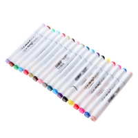 Набор маркеров для скетчинга двусторонние 18 штук/18 цветов Набор маркеров для скетчинга двусторонние 18 штук/18 цветов