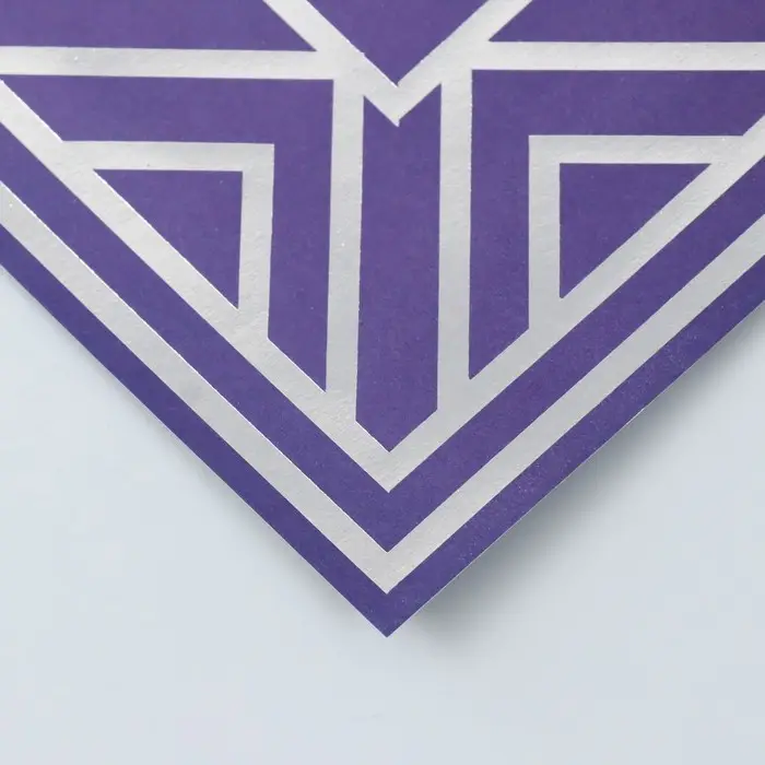 Бумага для скрапбукинга двусторонняя "Эклектика серебро и мехенди" плотн 180гр 30,5х32см