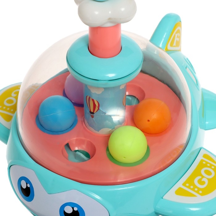 Юла &laquo;Самолётик&raquo;, цвет МИКС