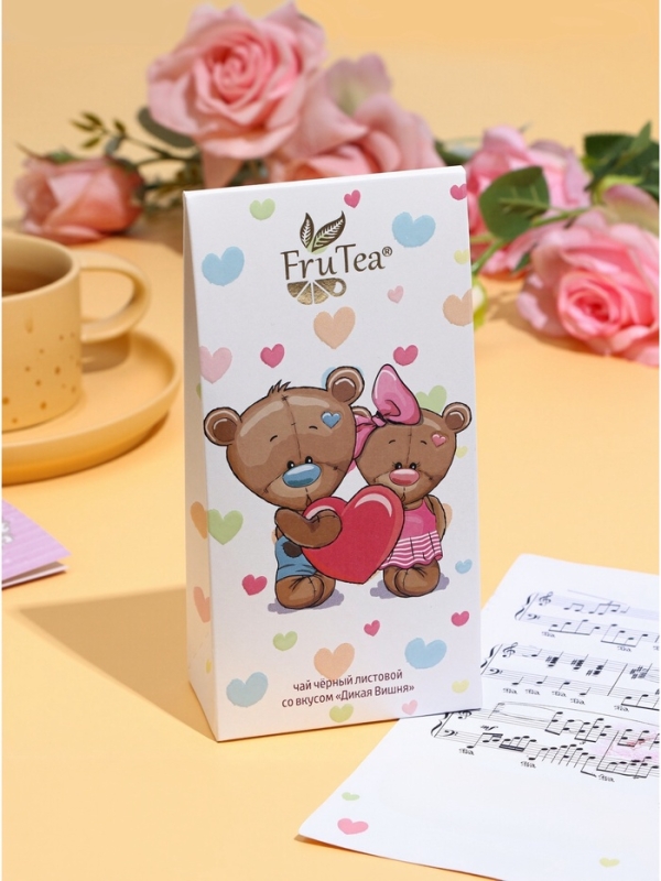 Чай чёрный  FruTea "От всего сердца", 50 г