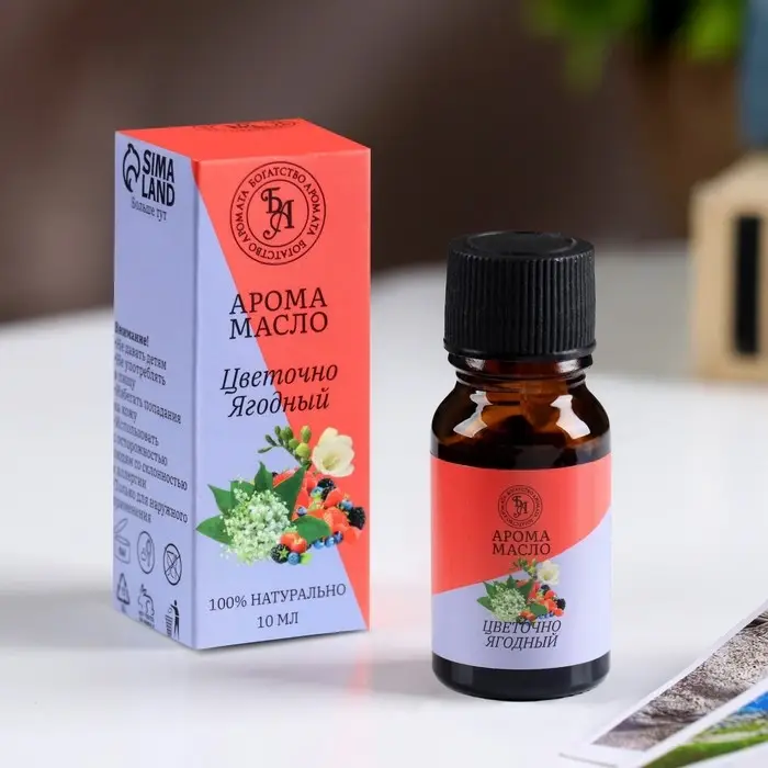 Эфирное масло &laquo;Цветочно-ягодное&raquo;, 10 мл, &laquo;Богатство Аромата&raquo;