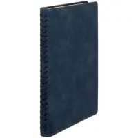 Ежедневник Spring Urban на заказ, недатированный, синий