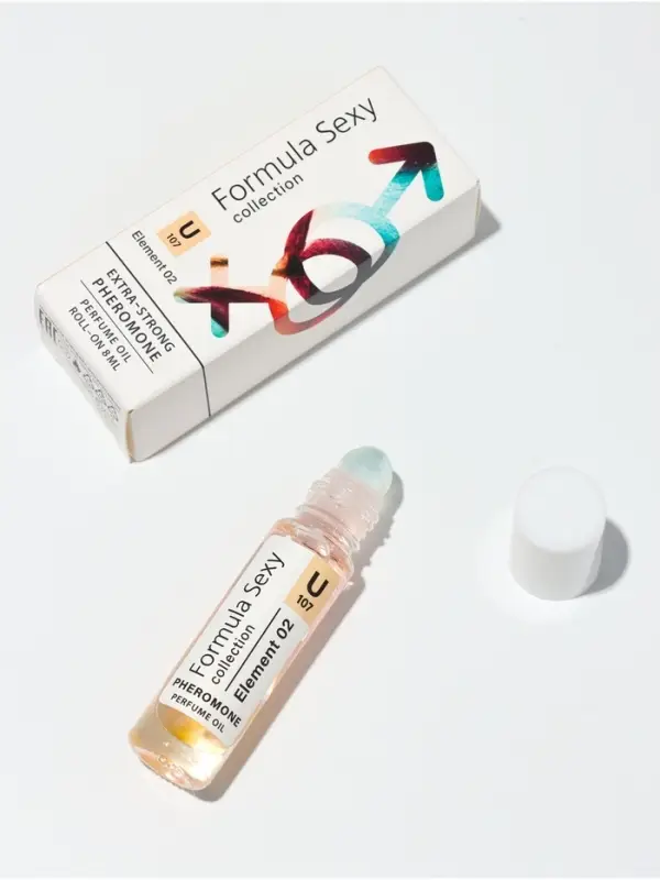Парфюмерное масло женское с феромонами Formula Sexy Collection Element 02 U107, 8 мл