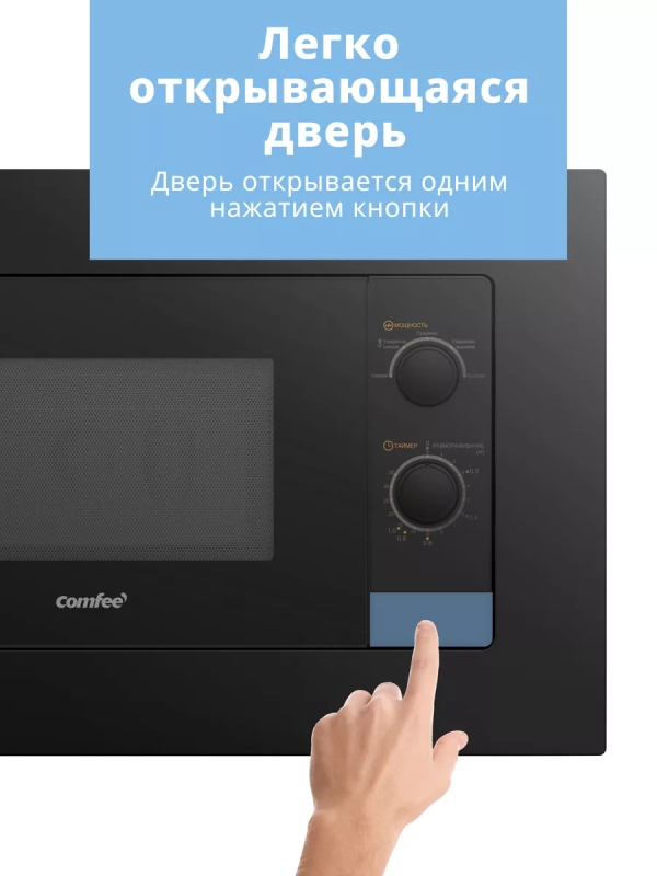 Встраиваемая микроволновая печь CBM2000B, 20 л, 5 мощностей