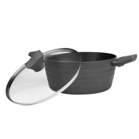 Кастрюля 2 литра Kontur-20C крышка индукция антипригарное