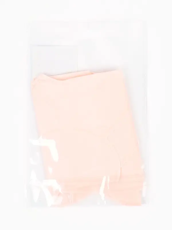 Воздушный шар фольгированный 22" "Бант" цвет розовый сатин