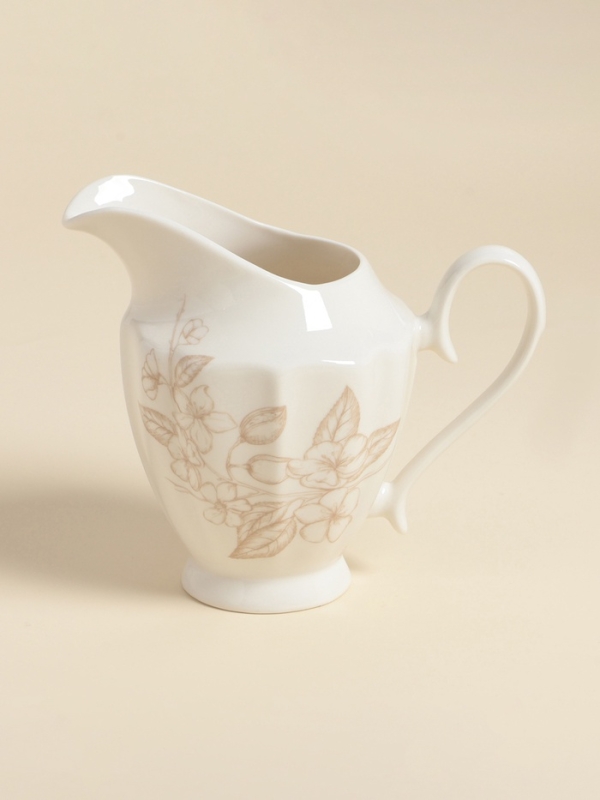 Молочник SL Home &laquo;Аманде&raquo;, 14&times;8,7&times;12,5 см, фарфор, белый