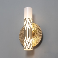 Бра "Минора" LED 3000К золото 21,5х15х15см Бра "Минора" LED 3000К золото 21,5х15х15см