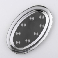 Поднос из нержавеющей стали, 25&times;16&times;1,5 см