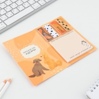 Книжка стикеров «Друг!», 5 блоков, 30 листов Книжка стикеров «Друг!», 5 блоков, 30 листов