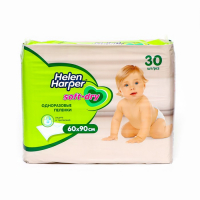 Детские пелёнки Helen Harper Soft&Dry, размер 60х90 30 шт.