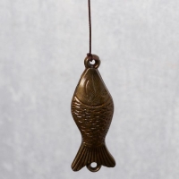 Музыка ветра металл "Карп" 6 колокольчиков 54 см Музыка ветра металл "Карп" 6 колокольчиков 54 см