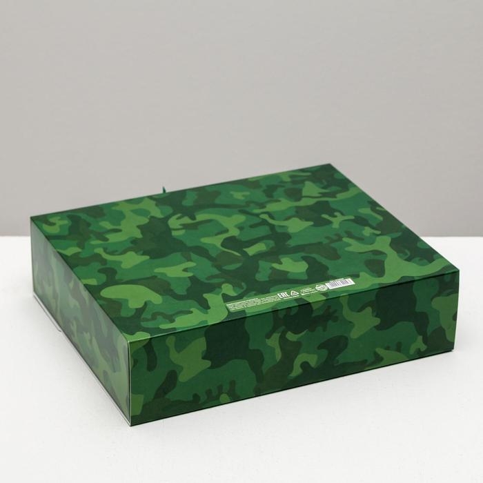 Коробка подарочная, упаковка, &laquo;Best man&raquo;, 31 х 24.5 х 8 см