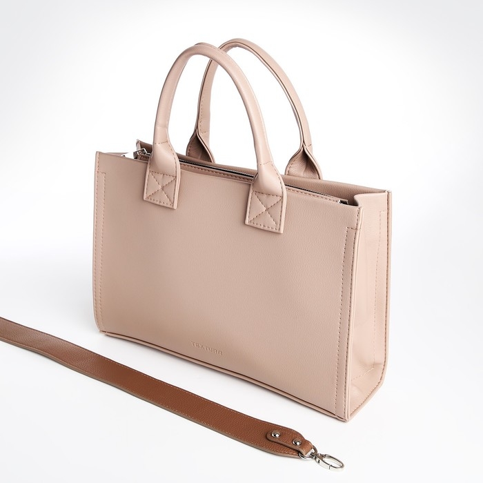 Сумка женская TEXTURA, тоут, средний размер, цвет бежевый Сумка женская TEXTURA, тоут, средний размер, цвет бежевый