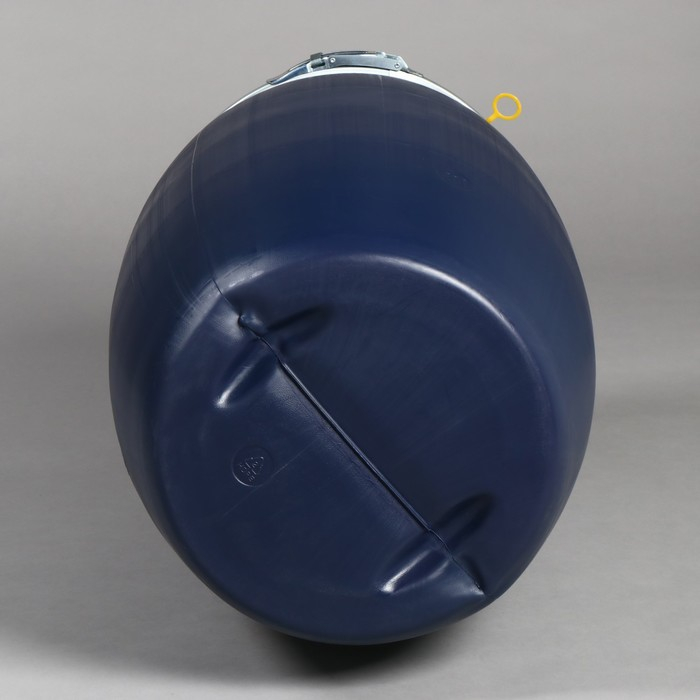 Бочка пищевая, 127 л, с крышкой, синяя, Оpen Top Бочка пищевая, 127 л, с крышкой, синяя, Оpen Top