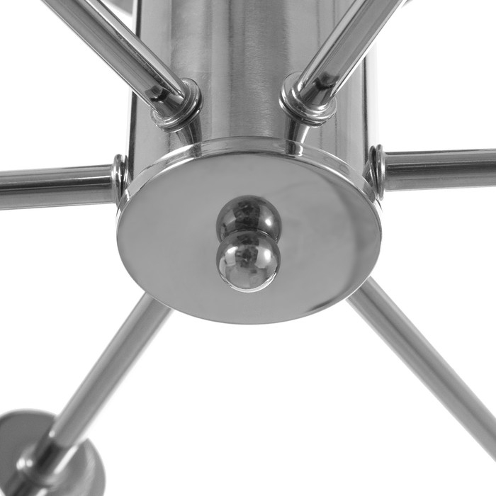 Люстра потолочная Люстра потолочная "Орион" 6х60Вт Е27 Цвет: Хром