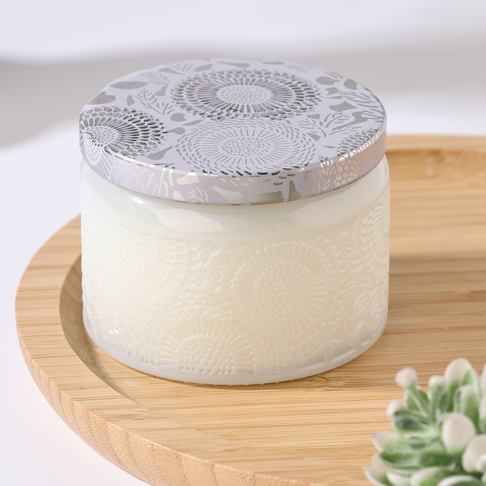 Свеча ароматическая в банке Свеча ароматическая в банке "ORCHID", 5х7 см, орхидея