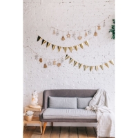 Гирлянда &laquo;Флажки на ленте&raquo;, 160 см