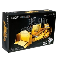 Конструктор радиоуправляемый &laquo;Строительный бульдозер&raquo;, 2826 деталей, масштаб 1:17