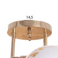 Люстра "Айон" 2х40Вт Е27 Золото МОДЕЛЬ: 2612380 Люстра "Айон" 2х40Вт Е27 Золото МОДЕЛЬ: 2612380