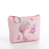 Кошелёк детский на молнии &laquo;Выбражулька&raquo;, цвет МИКС