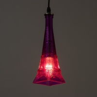 Светильник подвесной "Эйфель" Е14 40Вт фиолетовый 8х8х27-127см Светильник подвесной "Эйфель" Е14 40Вт фиолетовый 8х8х27-127см