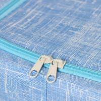 Кофр для хранения вещей Доляна &laquo;Ронда&raquo;, 30,5&times;24&times;16,5 см, цвет голубой