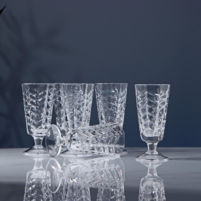 Набор рюмок хрустальных, 40 мл, 6 шт Набор рюмок хрустальных, 40 мл, 6 шт