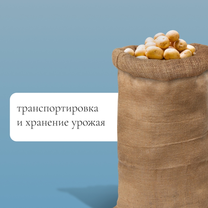 Мешок джутовый, 53 × 104 см, плотность 315 г/м², плетение 46 × 40 нитей, без завязок, ГОСТ Мешок джутовый, 53 × 104 см, плотность 315 г/м², плетение 46 × 40 нитей, без завязок, ГОСТ