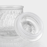 Банка стеклянная для хранения сыпучих продуктов &laquo;Рея&raquo;, 150 мл, 9&times;8 см