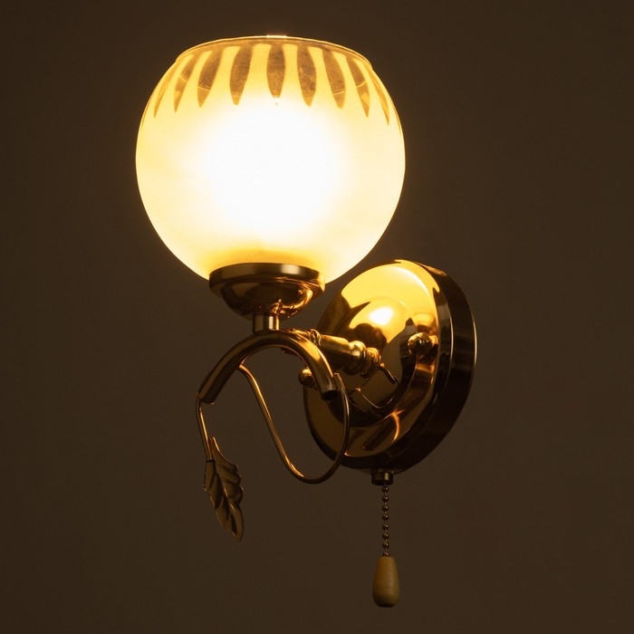 Бра 3905-158/1 40Вт E27 золото Бра 3905-158/1 40Вт E27 золото