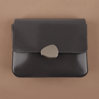 Застёжка для сумки, 4,8 × 3,5 см, цвет жемчужный серебряный Застёжка для сумки, 4,8 × 3,5 см, цвет жемчужный серебряный