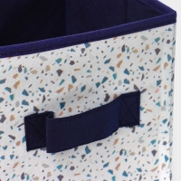 Короб для хранения Доляна &laquo;Мармелад&raquo;, 19&times;19&times;19 см, цвет белый