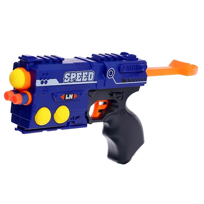 Бластер &laquo;Ярость&raquo;, стреляет мягкими пулями и шариками