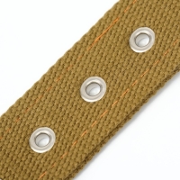 Ошейник брезентовый двухслойный, 72 х 3,5 см, песочный