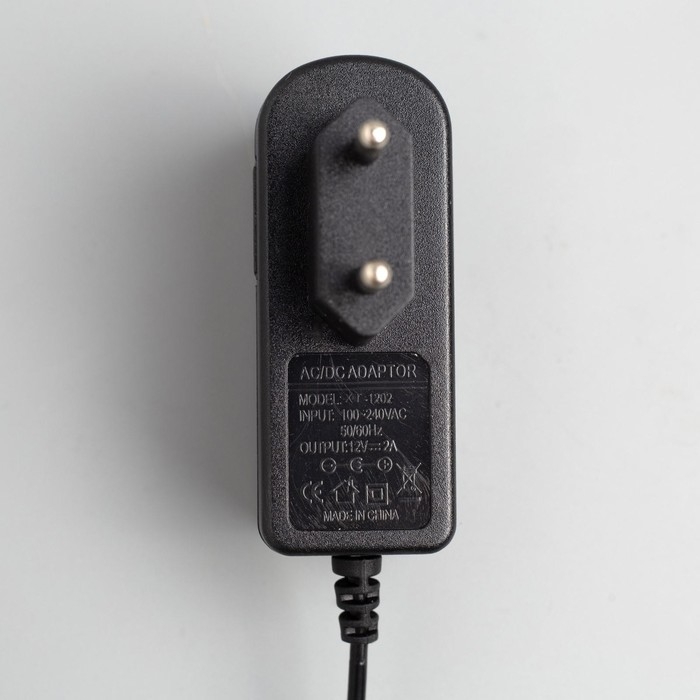 Гирлянда &laquo;Мишура&raquo; 10 м роса, IP20, серебристая нить, 200 LED, свечение мульти, 12 В