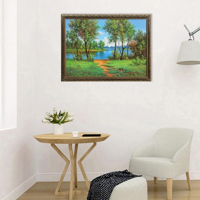 Картина Картина "Тишина в лесу" 56*76 см