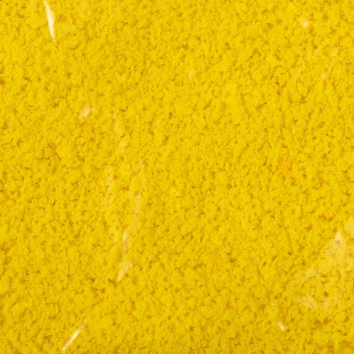 Декор для создания миниатюр (деревья, газон) порошок "Цитрусовый жёлтый" набор 20 гр