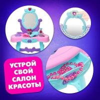 Игровой модуль парикмахера &laquo;Студия красоты&raquo;, Холодное сердце, свет, высота 66 см