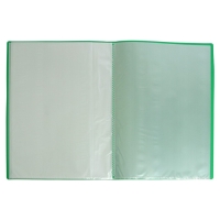 Папка с 40 вкладышами Calligrata А4, 400мкм, МИКС