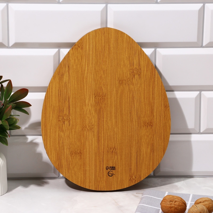 Менажница, набор 2 шт., дерево &laquo;Посуда: пасхальные животные&raquo;, заяц 30х24 см., цыпленок 30х24 см.