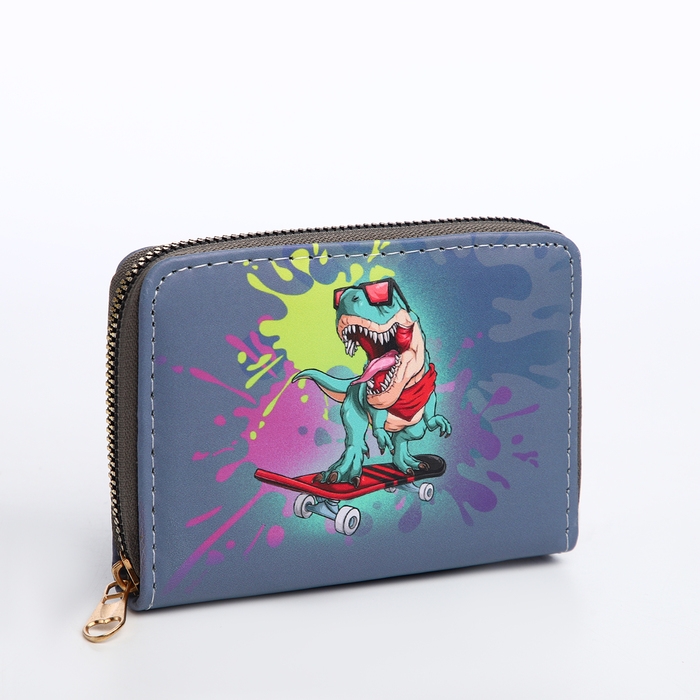 Кошелёк детский на молнии «Выбражулька», цвет тёмно-синий Кошелёк детский на молнии «Выбражулька», цвет тёмно-синий