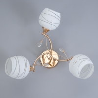 Люстра "Рафаэль" 3х60Вт Е27 Золото 56х56х22,5см Люстра "Рафаэль" 3х60Вт Е27 Золото 56х56х22,5см