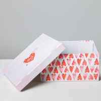 Коробка подарочная складная, упаковка, «Любовь вокруг», 31 х 25.5 х 16 см Коробка подарочная складная, упаковка, «Любовь вокруг», 31 х 25.5 х 16 см