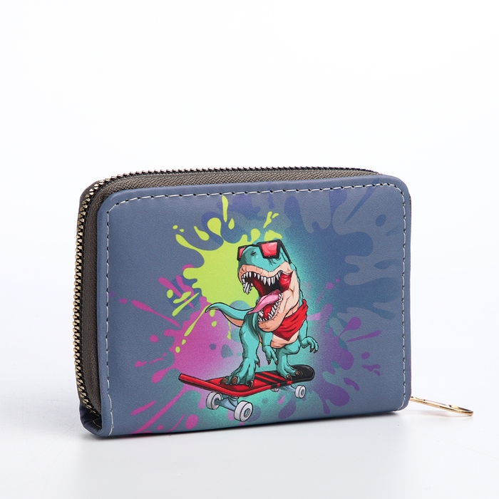 Кошелёк детский на молнии «Выбражулька», цвет тёмно-синий Кошелёк детский на молнии «Выбражулька», цвет тёмно-синий