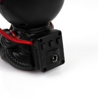 Световой прибор &laquo;Космонавт со звездой&raquo; 13 см, свечение RGB, пульт ДУ, 5 В, чёрный