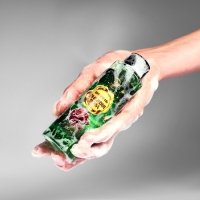 Новогодний подарочный набор косметики &laquo;Новый год у ворот&raquo; для душа и ванны, зеленая серия