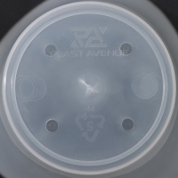 Кашпо для цветов со вставкой &laquo;Лагуна&raquo;, 600 мл, d=13 см, h=9 см, прозрачный