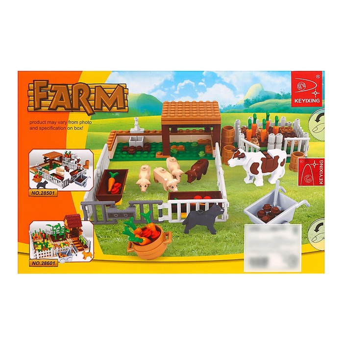 Конструктор Ферма &laquo;Мини-хозяйство&raquo;, 177 деталей